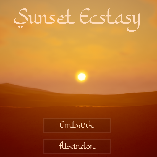 Sunset Ecstasy